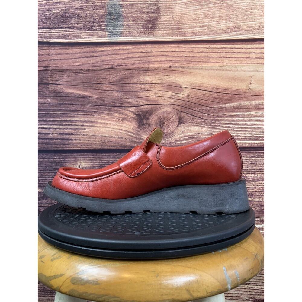 Patrick Cox Red Leather Loafers - Picture 8 of 10